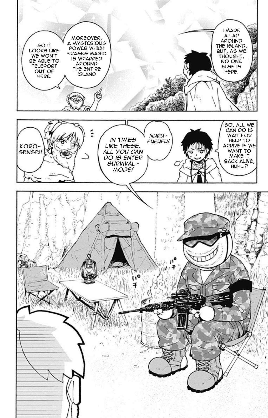 Ansatsu Kyoushitsu Spin-Off Koro-Sense Q! chapter 20 - page 4