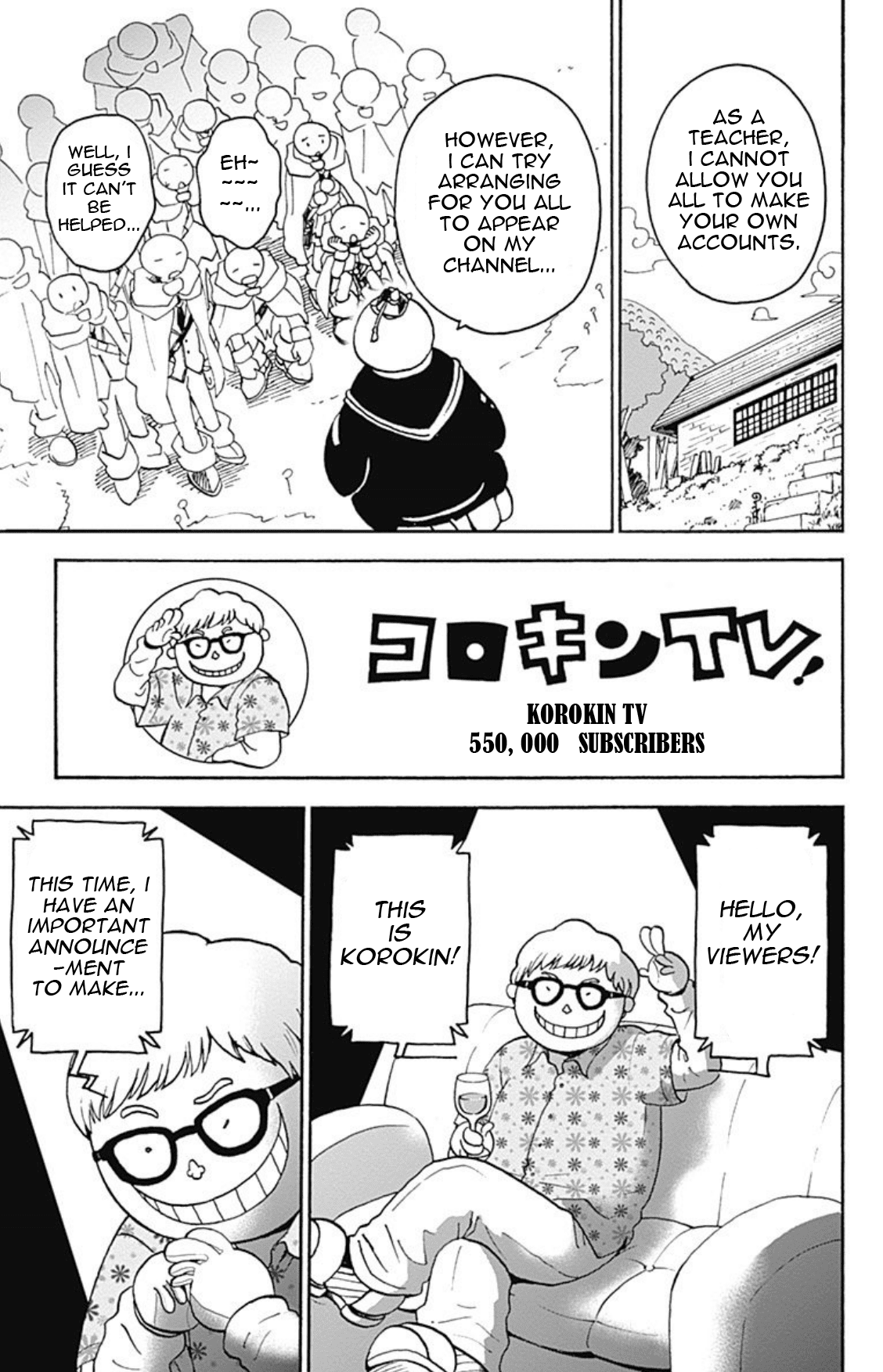 Ansatsu Kyoushitsu Spin-Off Koro-Sense Q! chapter 21 - page 11