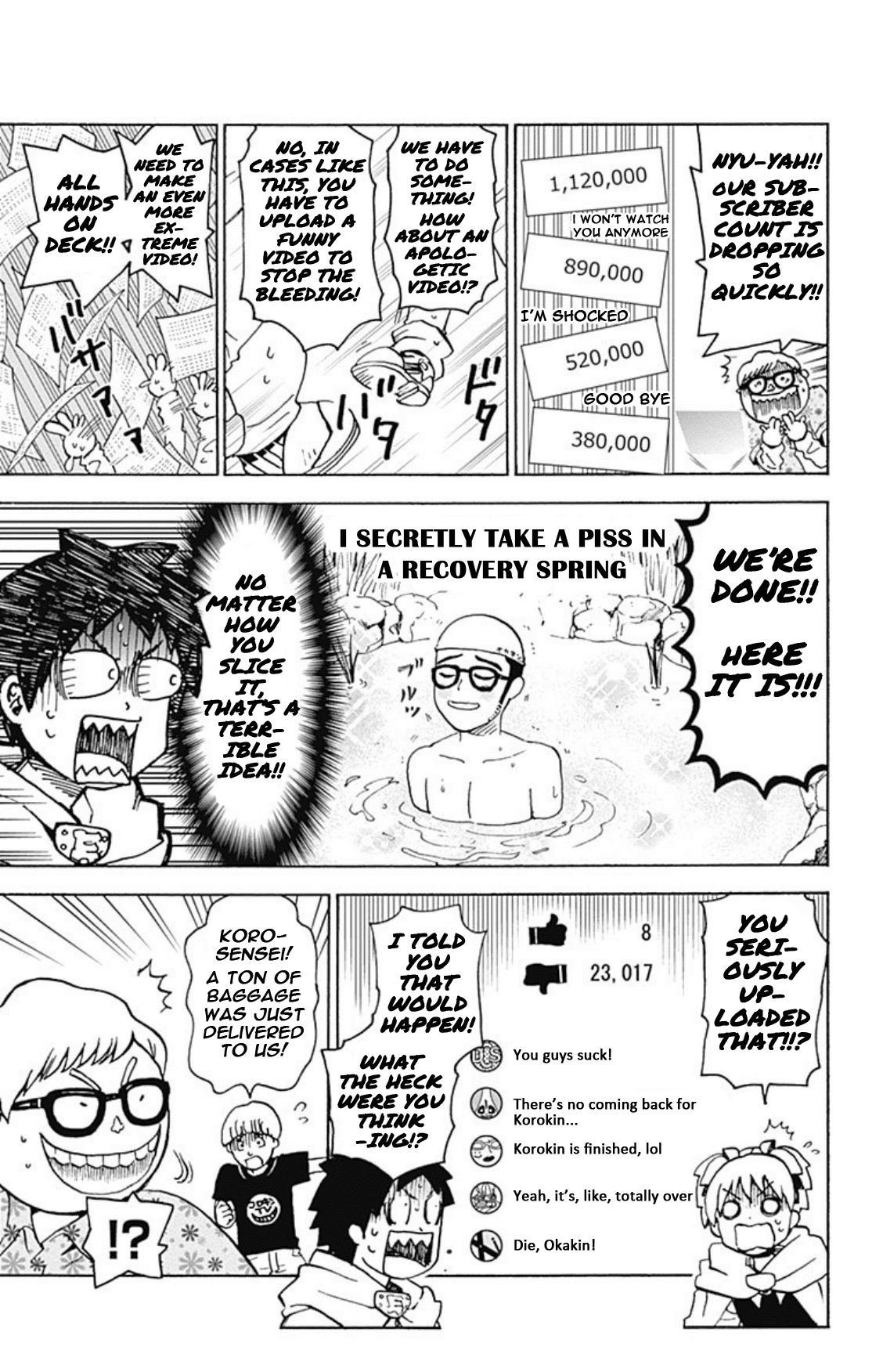 Ansatsu Kyoushitsu Spin-Off Koro-Sense Q! chapter 21 - page 29