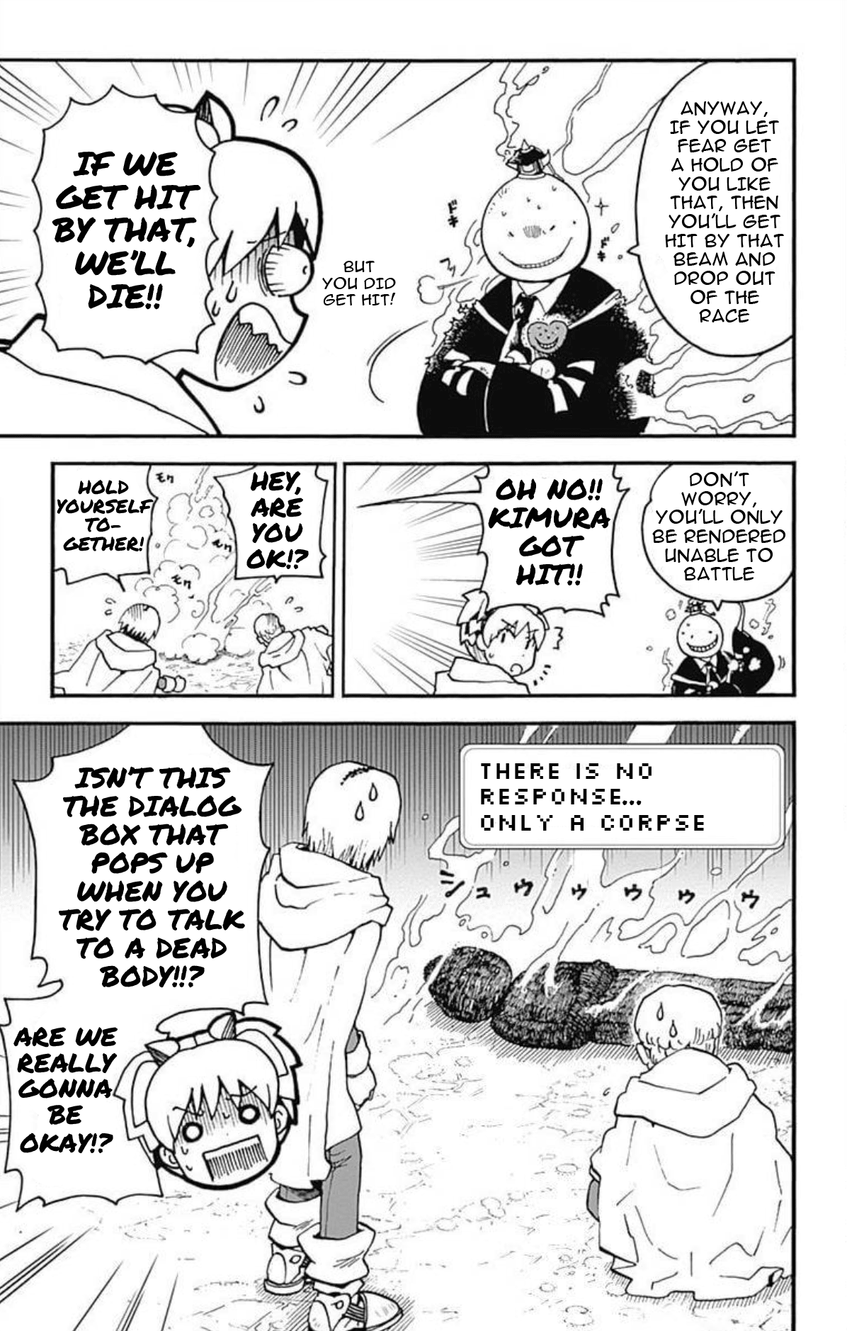 Ansatsu Kyoushitsu Spin-Off Koro-Sense Q! chapter 24 - page 17