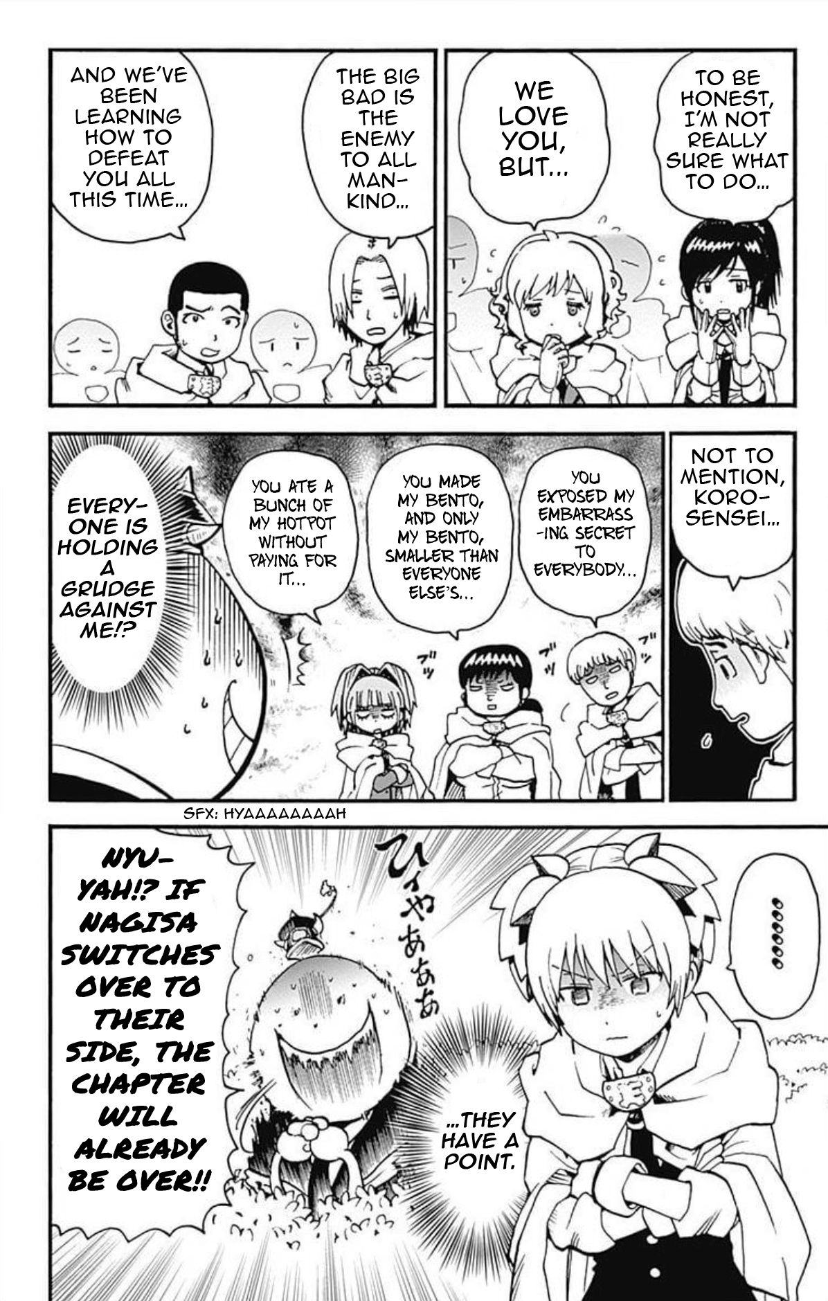 Ansatsu Kyoushitsu Spin-Off Koro-Sense Q! chapter 24 - page 4