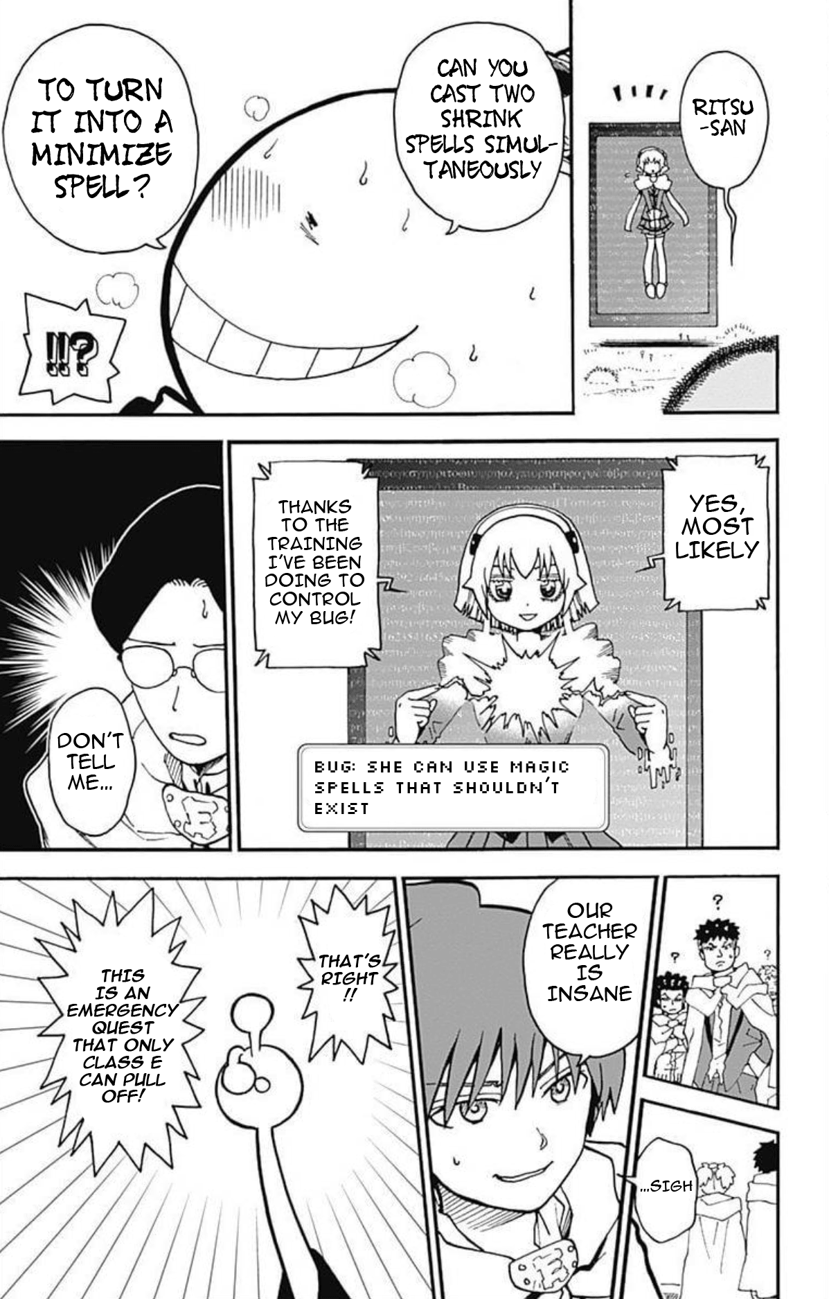 Ansatsu Kyoushitsu Spin-Off Koro-Sense Q! chapter 25 - page 12