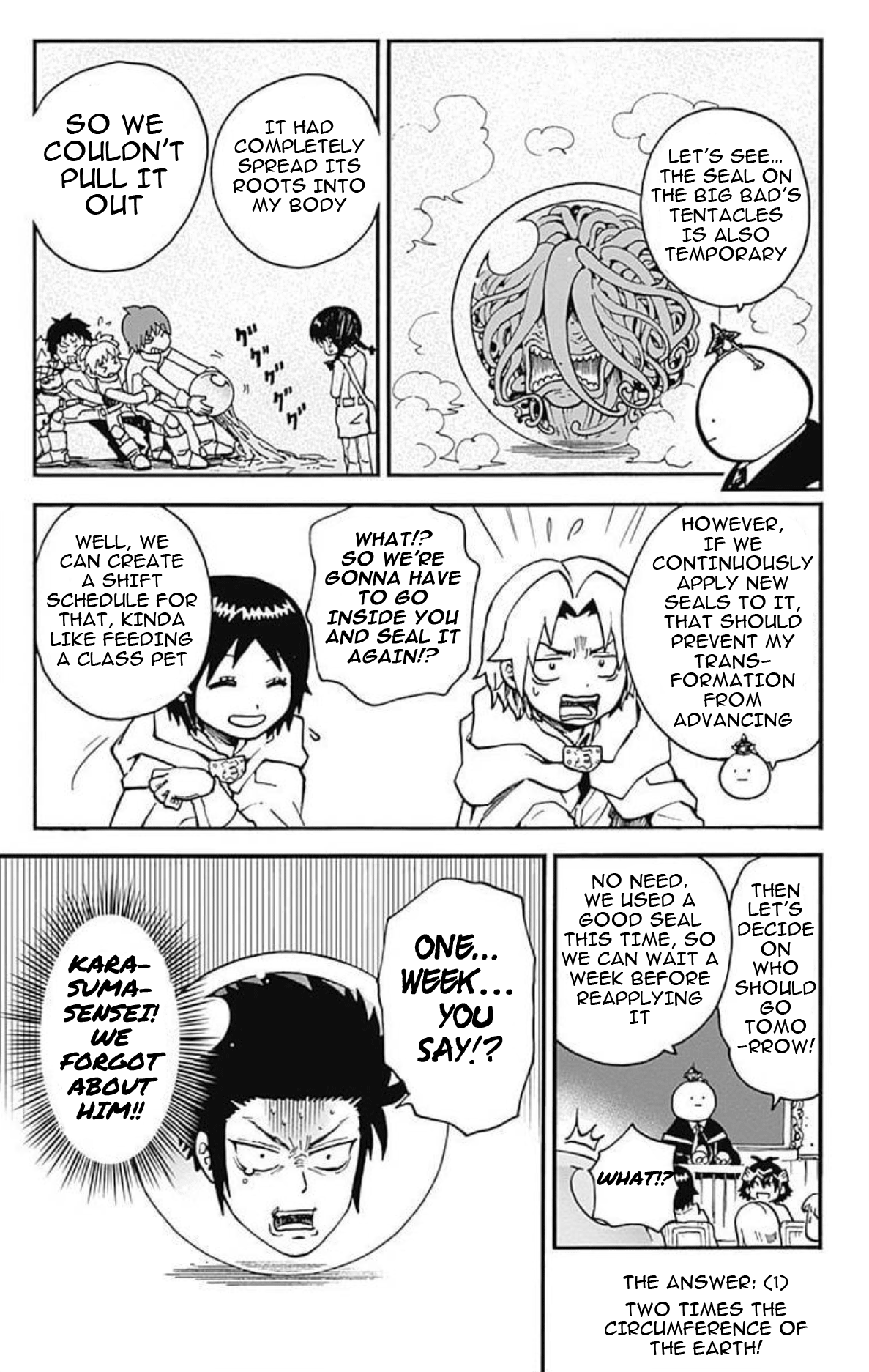 Ansatsu Kyoushitsu Spin-Off Koro-Sense Q! chapter 25 - page 32