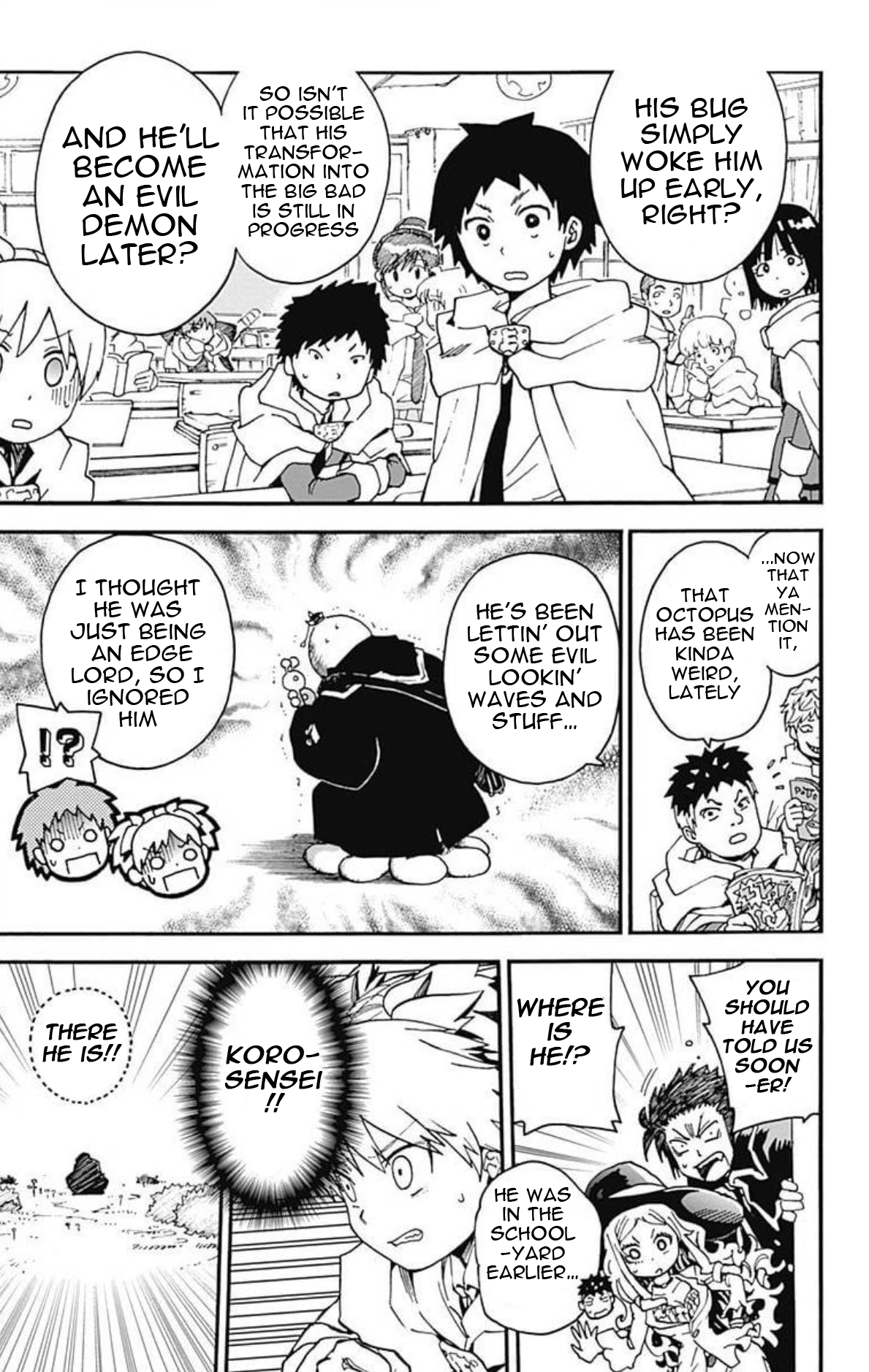 Ansatsu Kyoushitsu Spin-Off Koro-Sense Q! chapter 25 - page 4