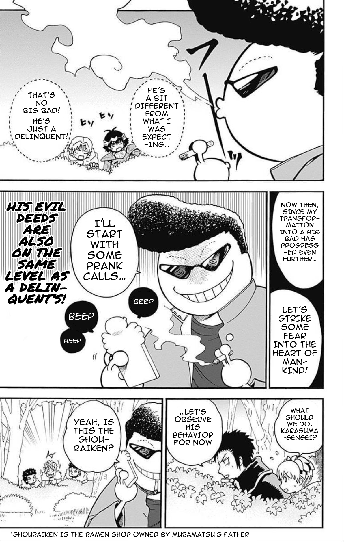 Ansatsu Kyoushitsu Spin-Off Koro-Sense Q! chapter 25 - page 6