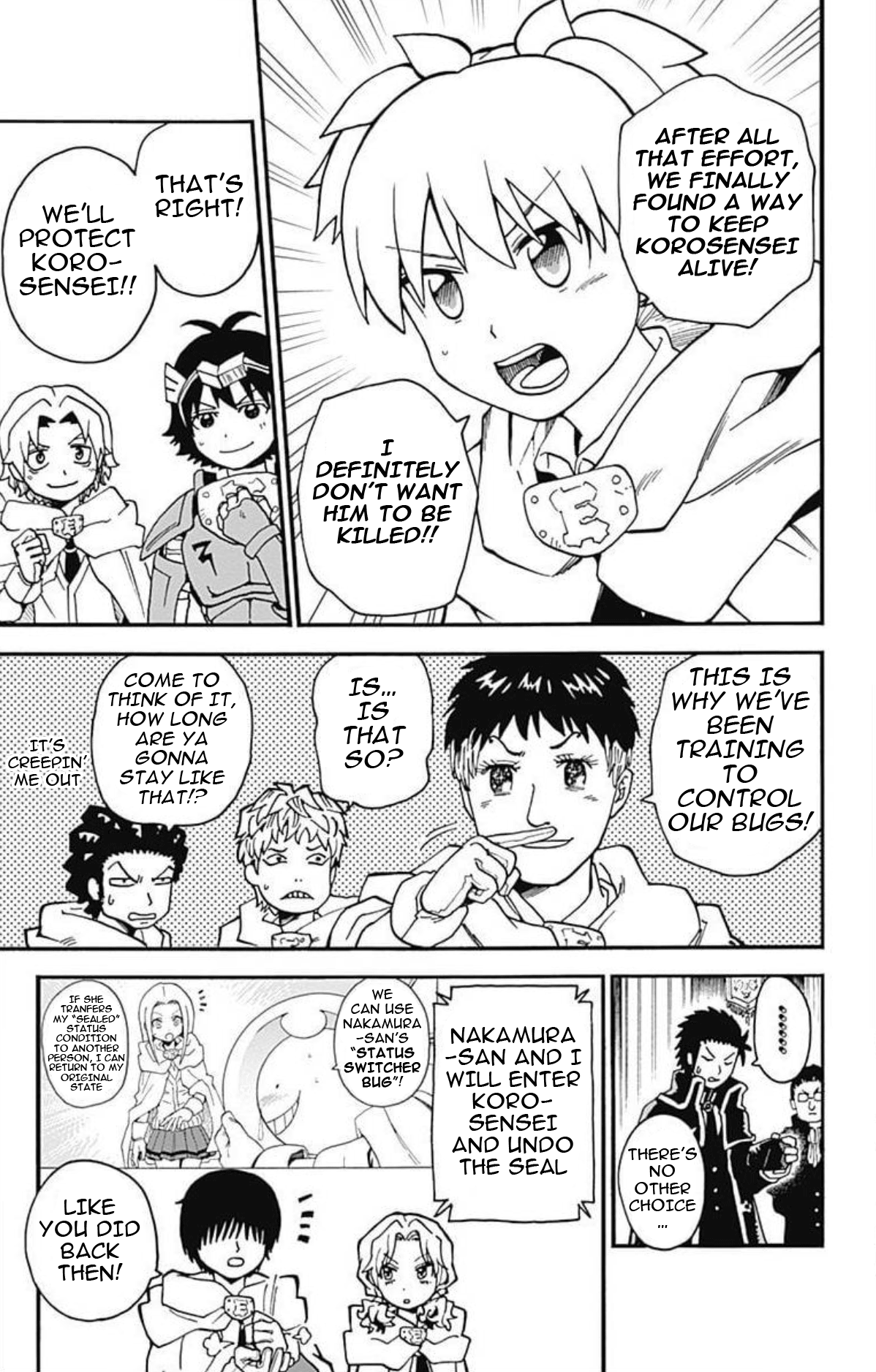 Ansatsu Kyoushitsu Spin-Off Koro-Sense Q! chapter 26 - page 14