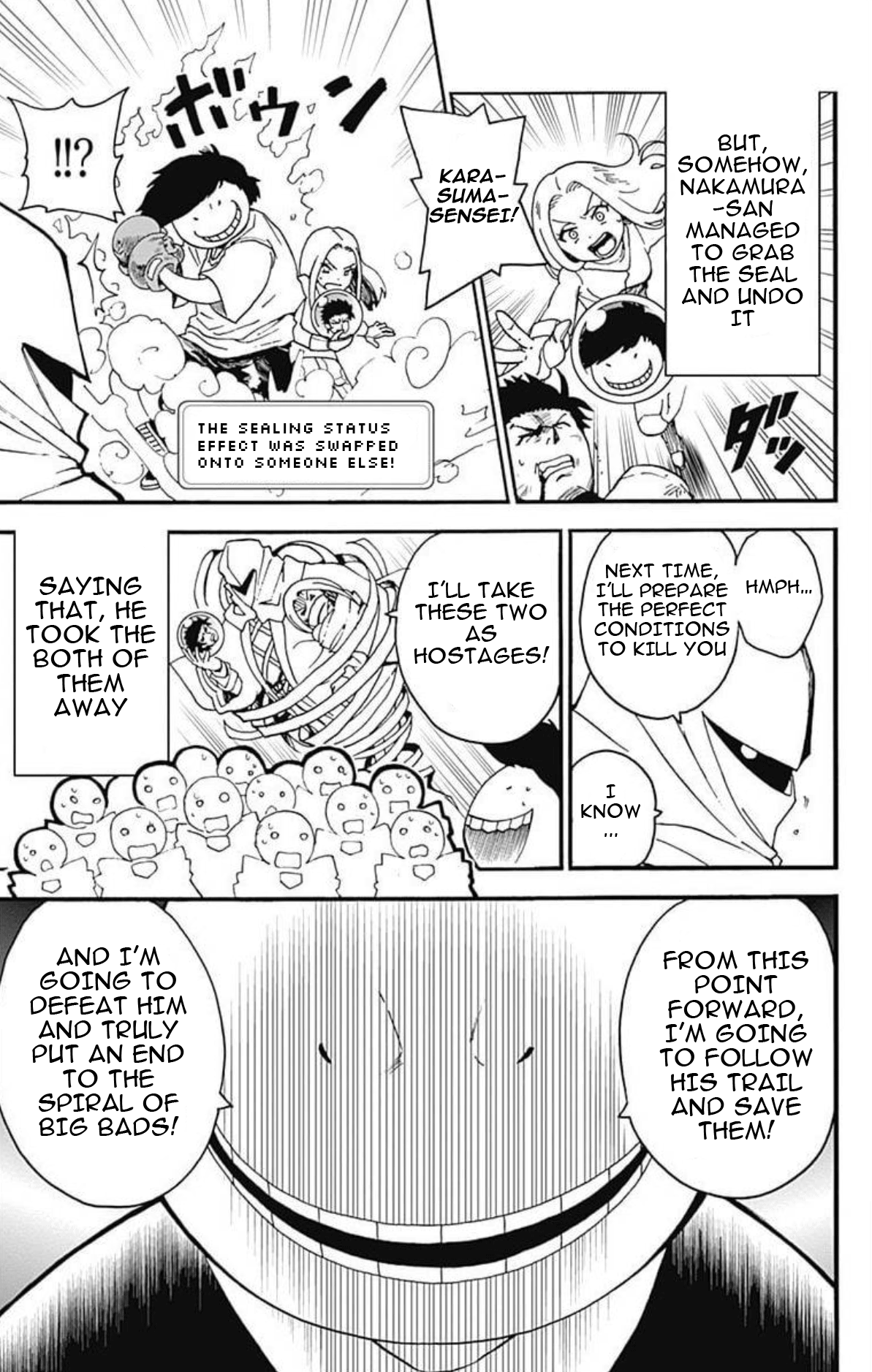 Ansatsu Kyoushitsu Spin-Off Koro-Sense Q! chapter 27 - page 32