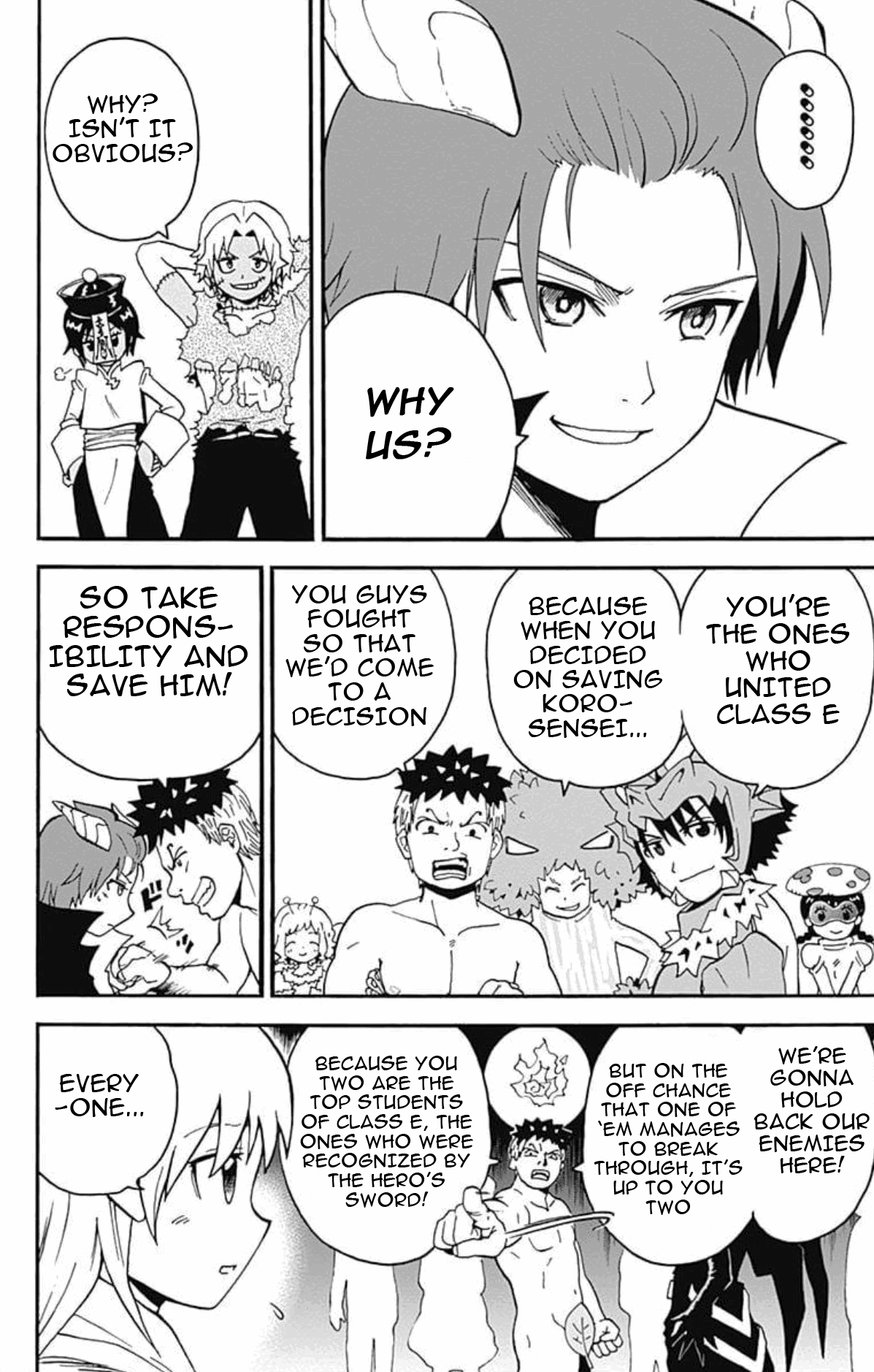 Ansatsu Kyoushitsu Spin-Off Koro-Sense Q! chapter 27 - page 7