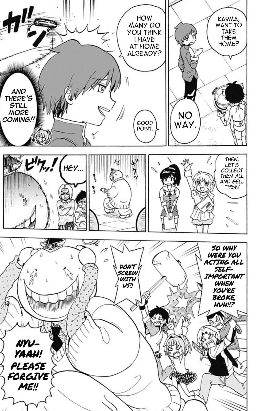 Ansatsu Kyoushitsu Spin-Off Koro-Sense Q! chapter 16 - page 18