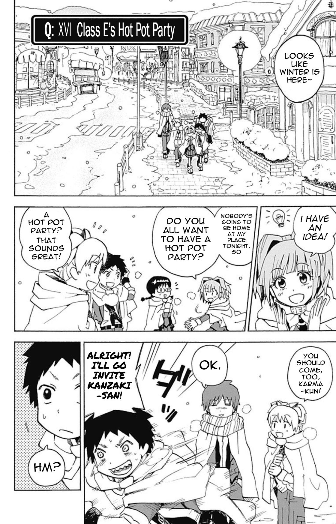 Ansatsu Kyoushitsu Spin-Off Koro-Sense Q! chapter 16 - page 3