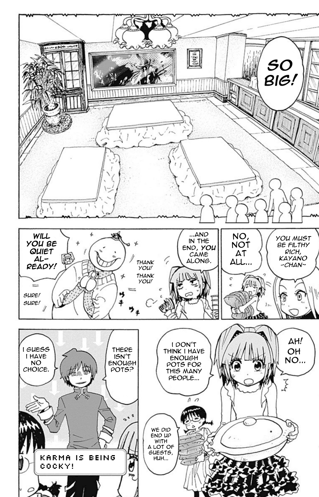 Ansatsu Kyoushitsu Spin-Off Koro-Sense Q! chapter 16 - page 7