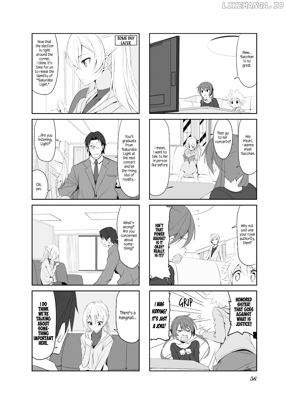 Joukamachi no Dandelion chapter 27 - page 2