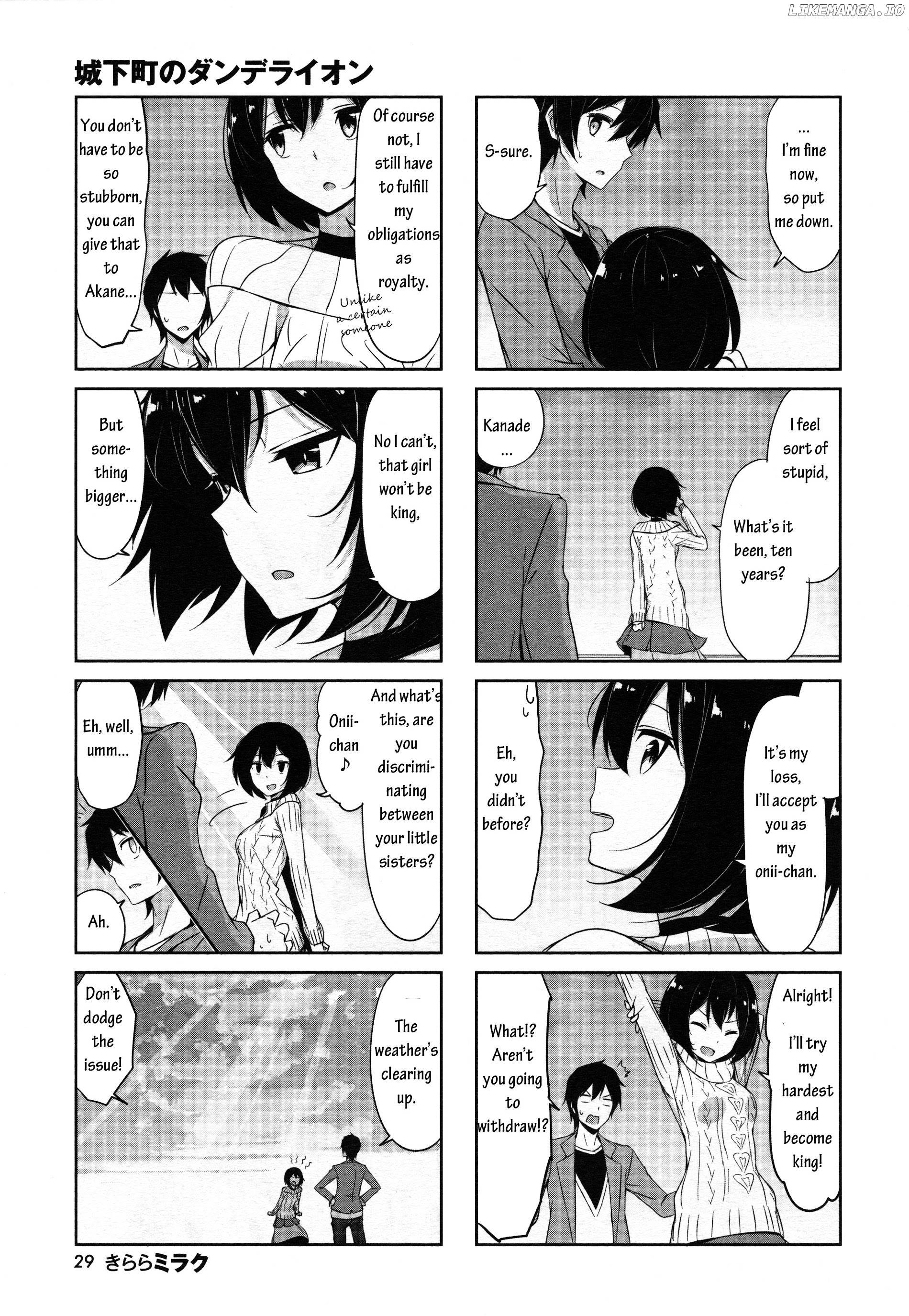 Joukamachi no Dandelion chapter 30 - page 6