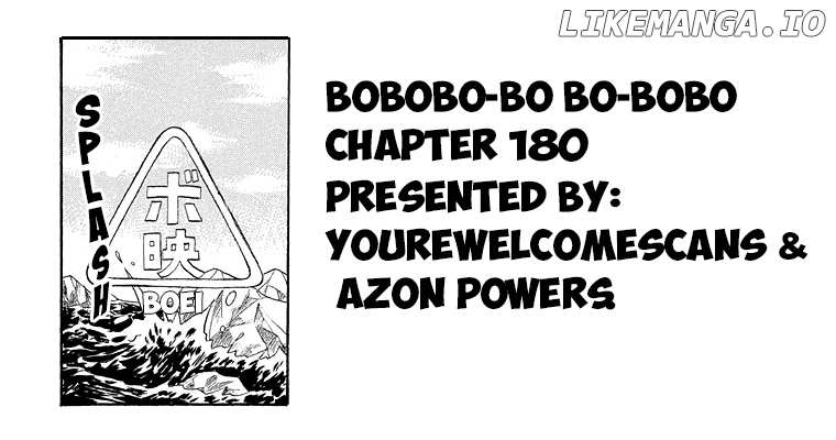 Bobobo-Bo Bo-Bobo chapter 180 - page 19