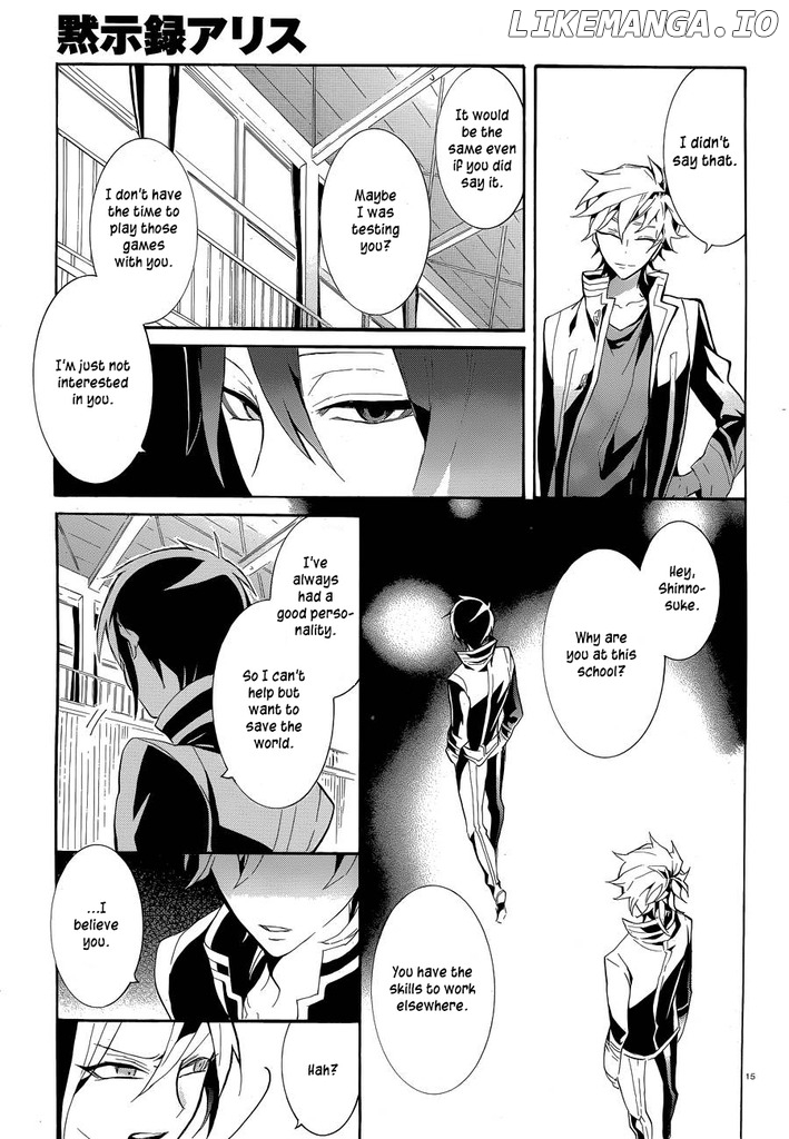 Mokushiroku Alice chapter 9 - page 18