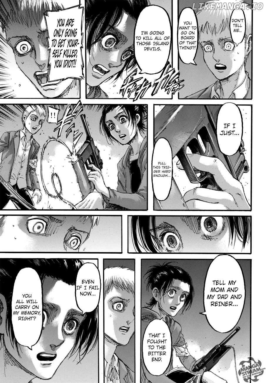 Attack on Titan Chapter 105 - page 20