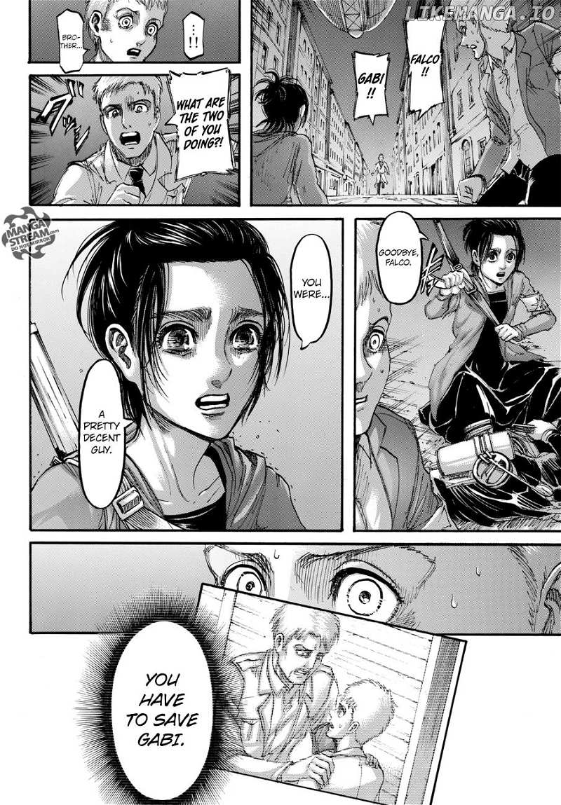 Attack on Titan Chapter 105 - page 21