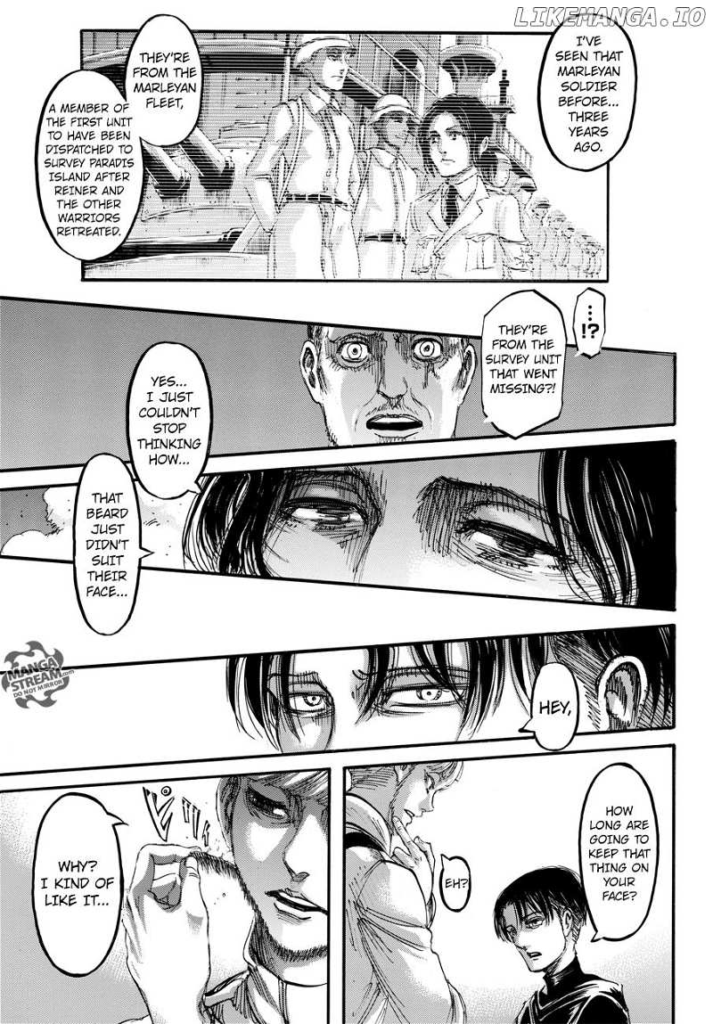 Attack on Titan Chapter 105 - page 34