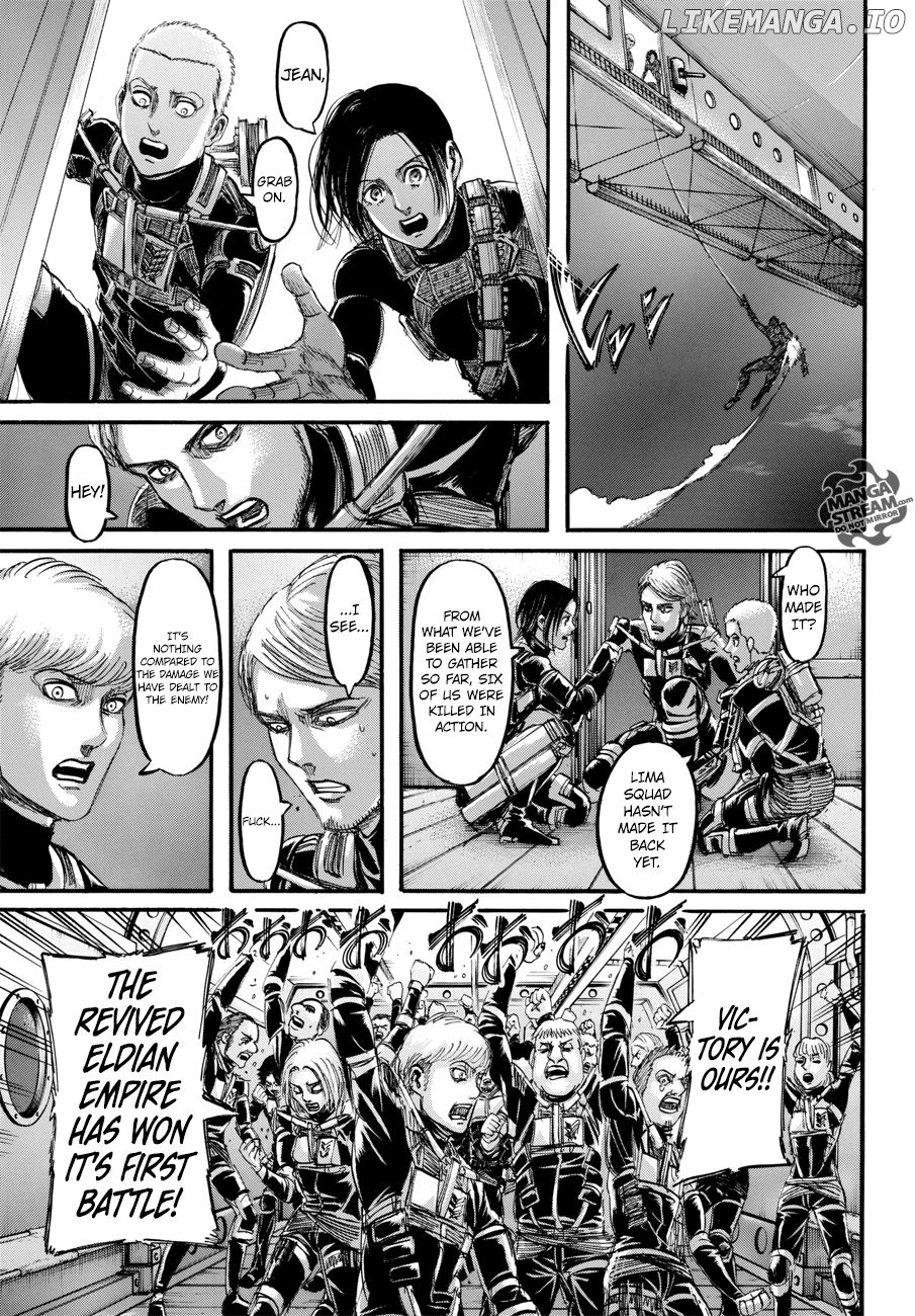 Attack on Titan Chapter 105 - page 8