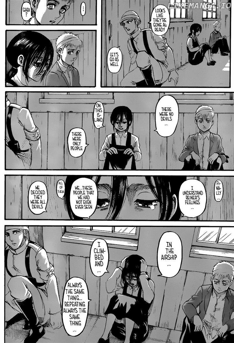 Attack on Titan Chapter 118 - page 34