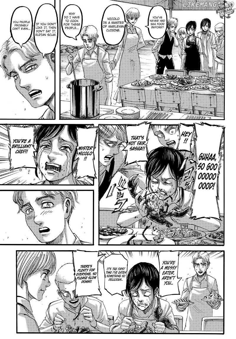 Attack on Titan Chapter 106 - page 34