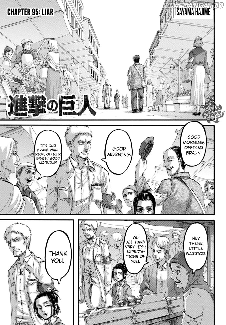 Attack on Titan Chapter 95 - page 1