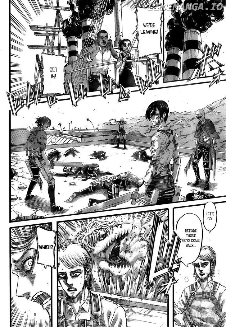 Attack on Titan Chapter 129 - page 34