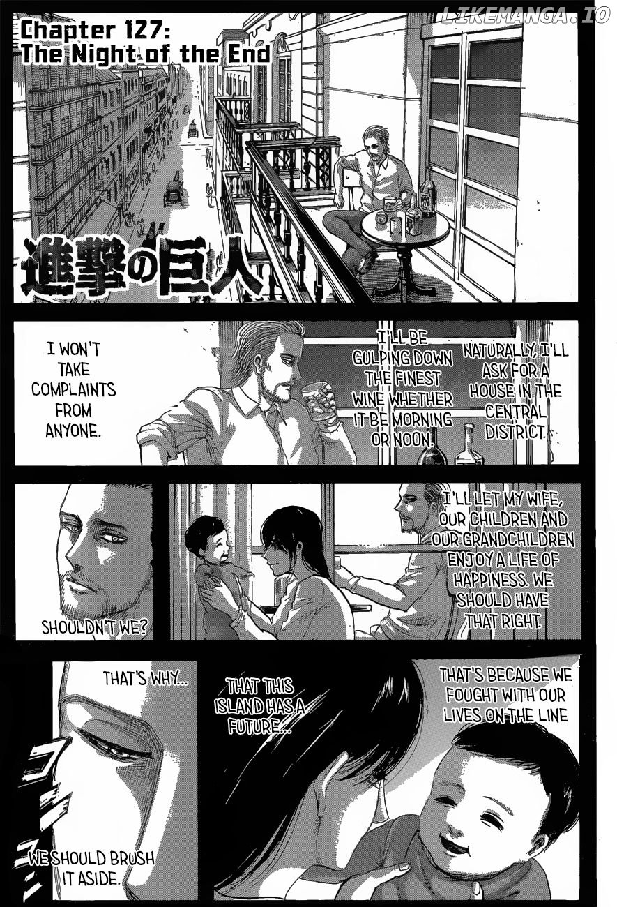 Attack on Titan Chapter 127 - page 1