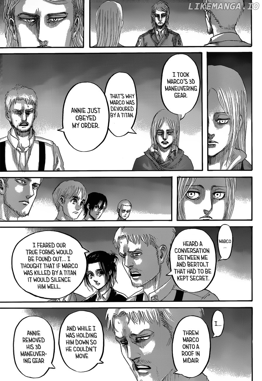 Attack on Titan Chapter 127 - page 28