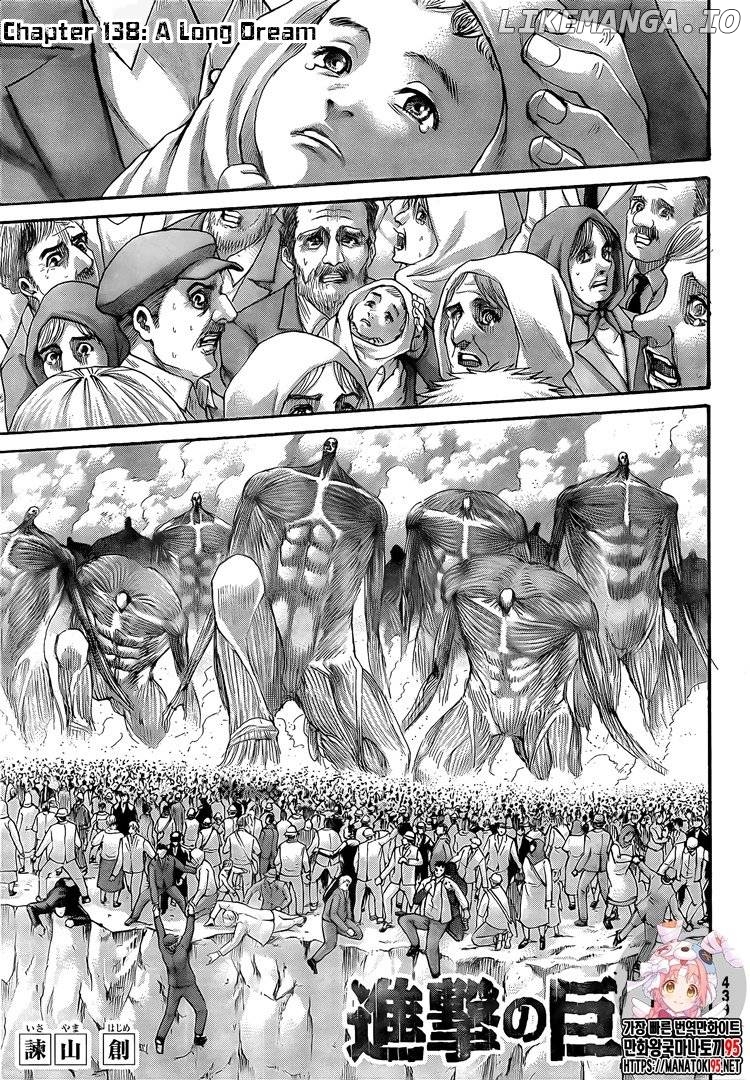 Attack on Titan Chapter 138 - page 1