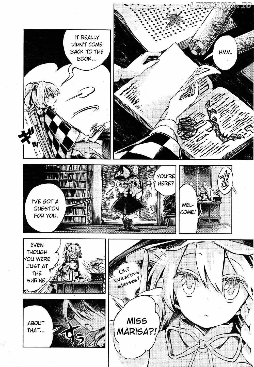 Touhou Suzunaan - Forbidden Scrollery. chapter 3 - page 8