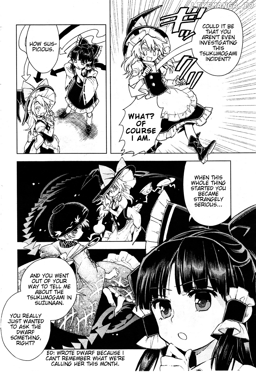 Touhou Suzunaan - Forbidden Scrollery. chapter 13 - page 5