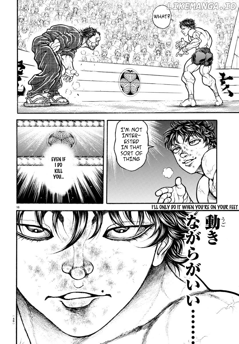 Baki Dou chapter 184 - page 16