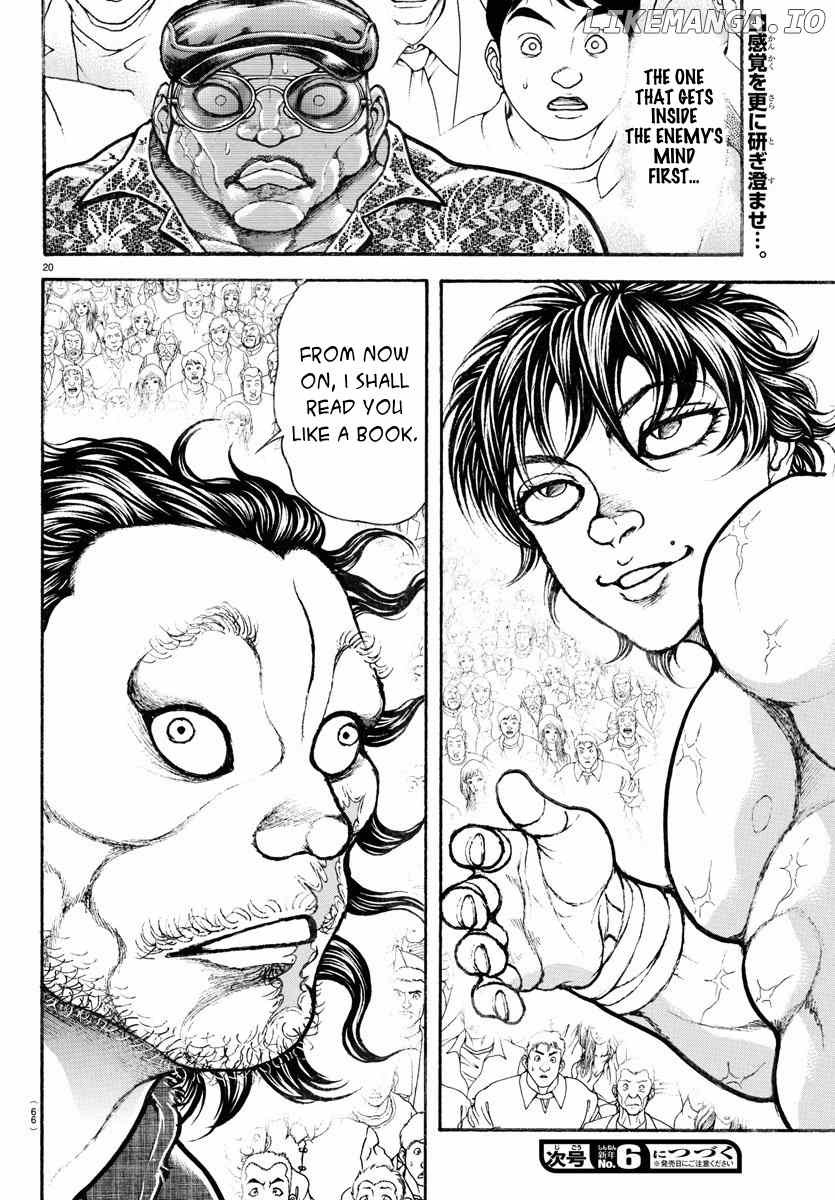 Baki Dou chapter 185 - page 20