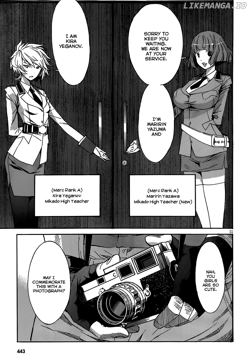 Gun X Clover chapter 25 - page 12