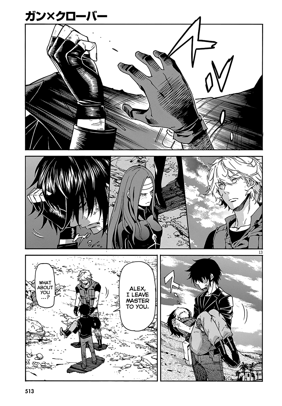 Gun X Clover chapter 55 - page 17