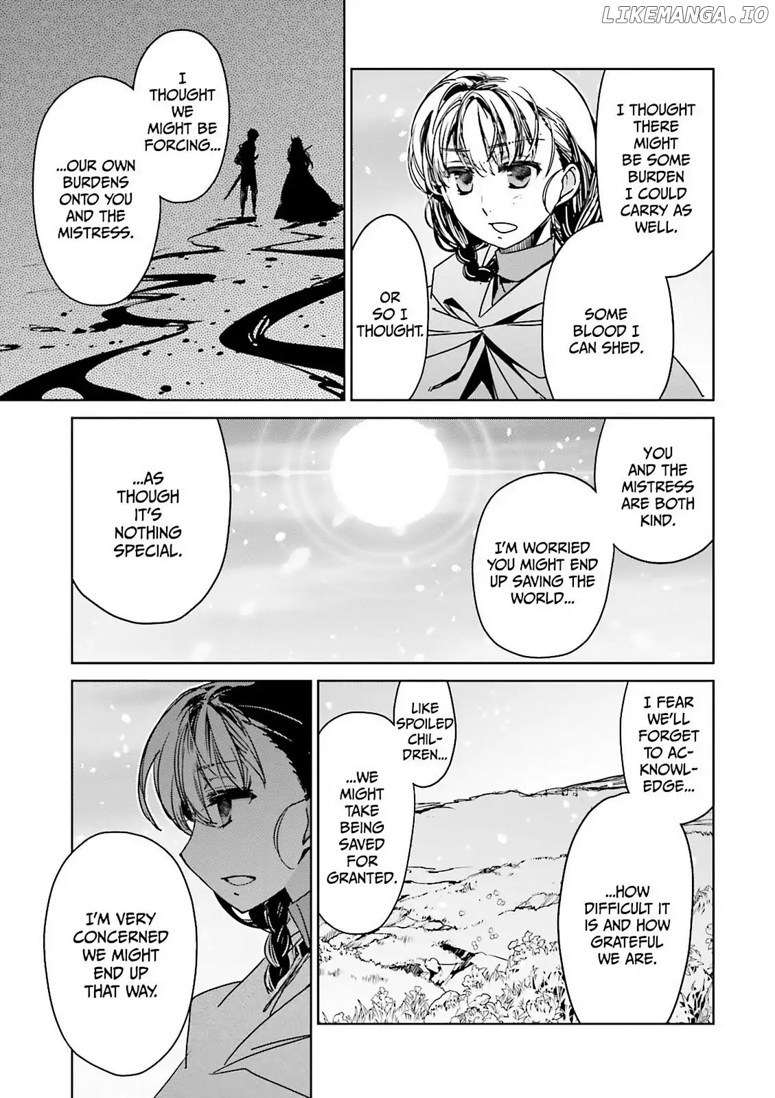 Maoyuu Maou Yuusha - "Kono Watashi no Mono Tonare, Yuusha yo" "Kotowaru!" chapter 49 - page 7