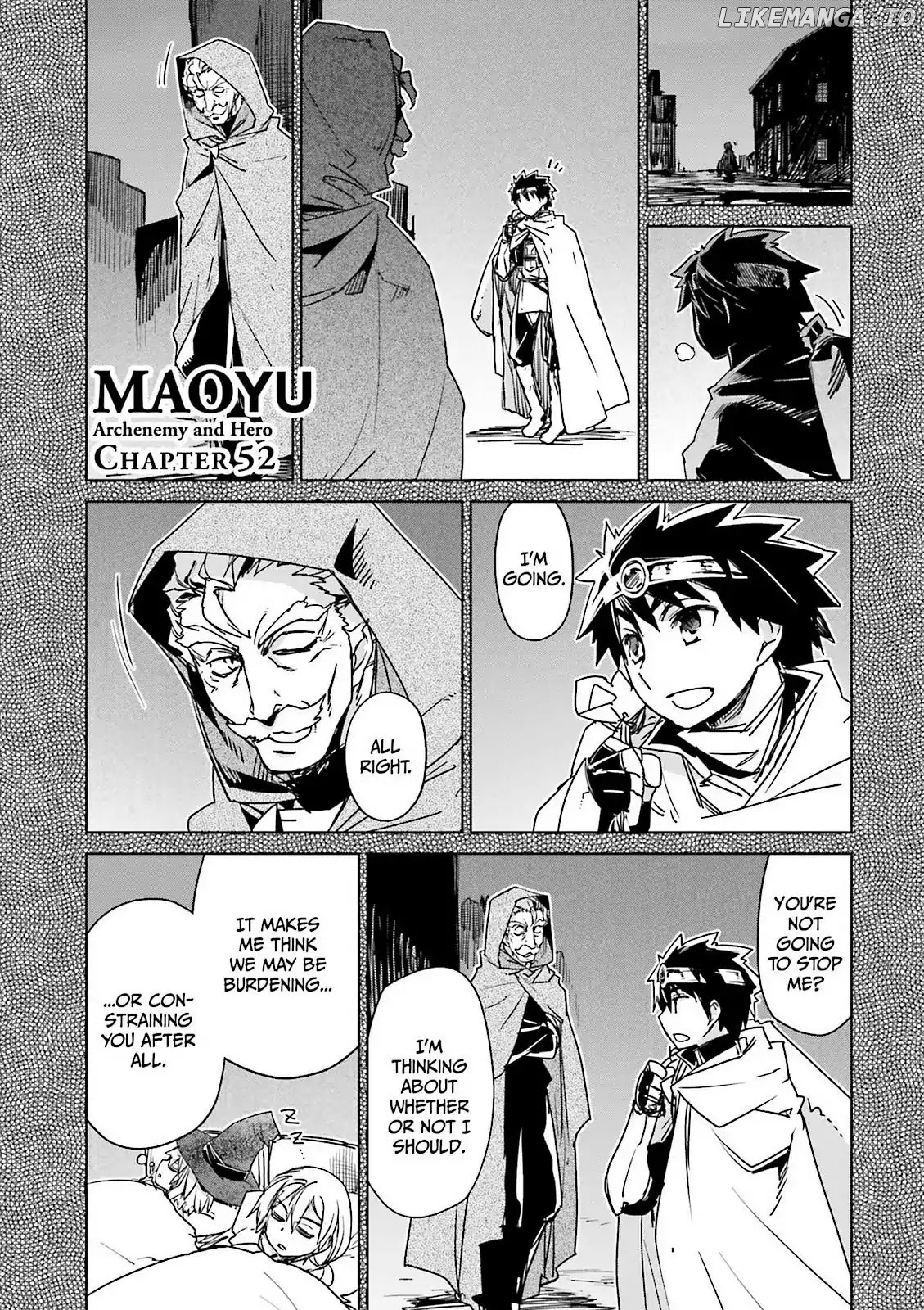 Maoyuu Maou Yuusha - "Kono Watashi no Mono Tonare, Yuusha yo" "Kotowaru!" chapter 52 - page 1