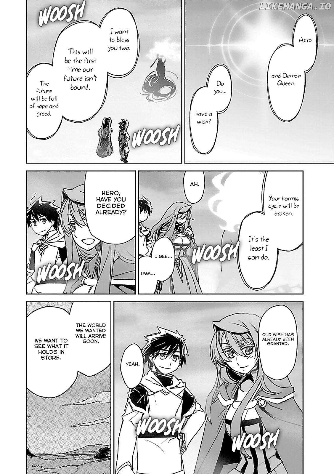 Maoyuu Maou Yuusha - "Kono Watashi no Mono Tonare, Yuusha yo" "Kotowaru!" chapter 57 - page 58