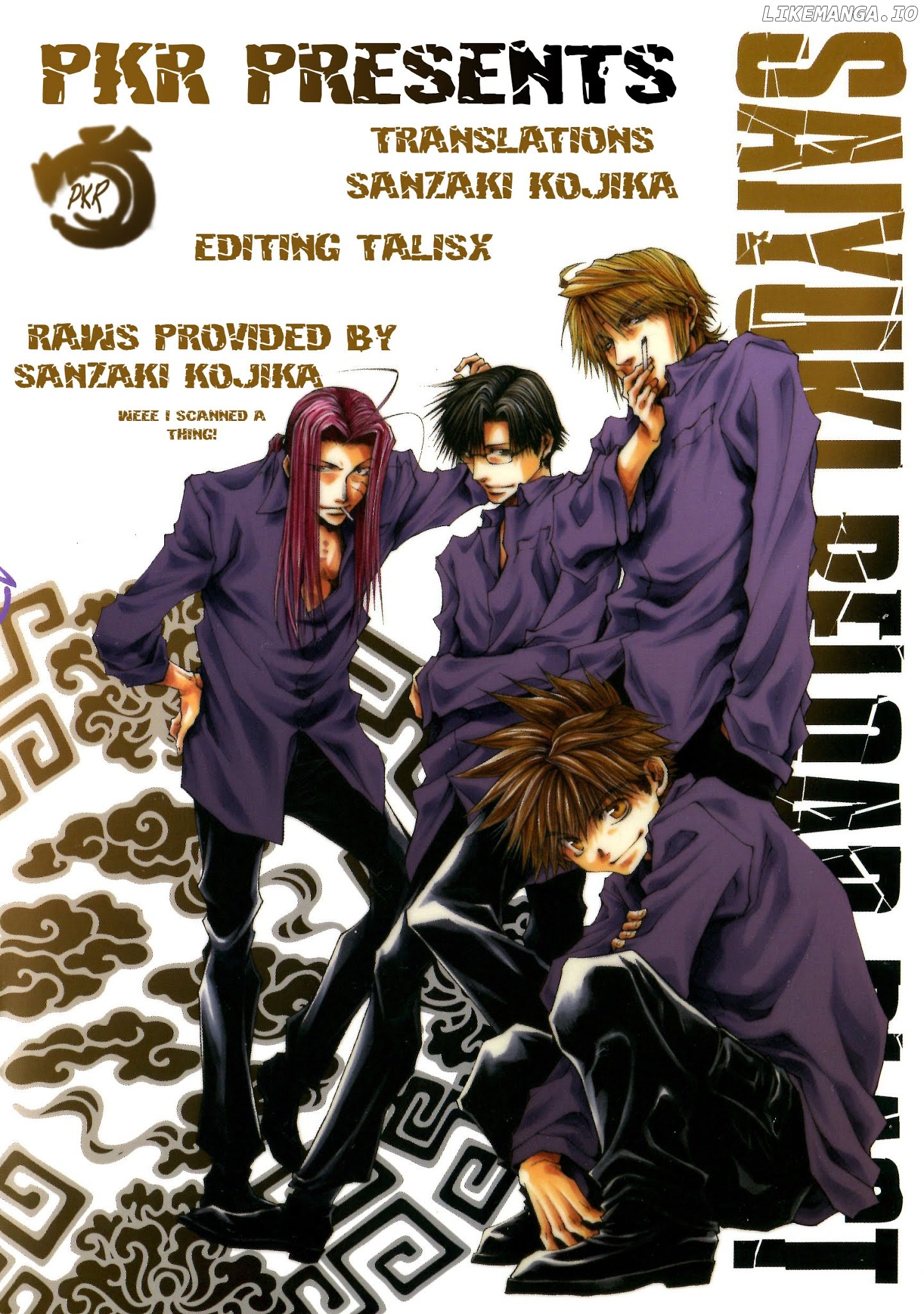 Saiyuki Reload Blast chapter 14 - page 1