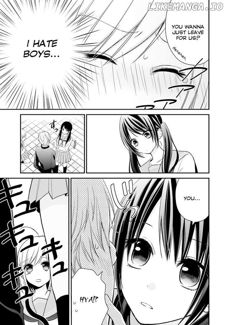 Yuri na Watashi to Akuma na Kanojo (?) chapter 1 - page 21
