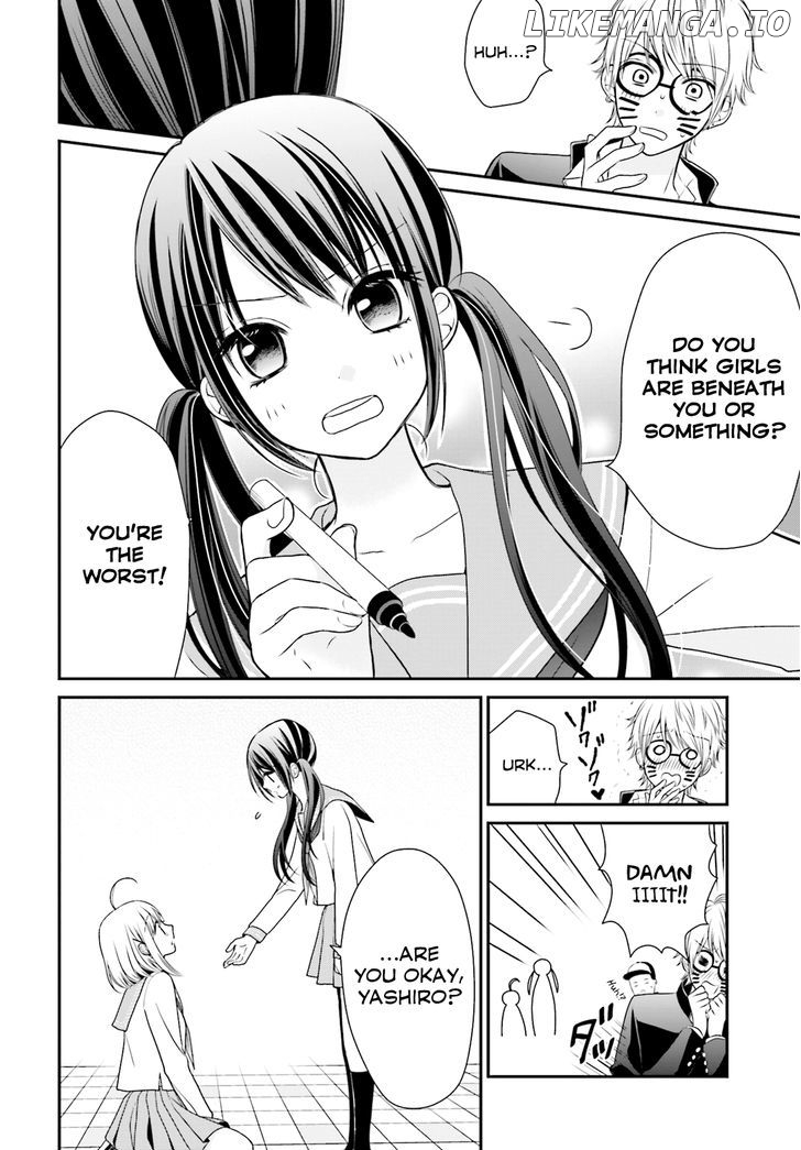 Yuri na Watashi to Akuma na Kanojo (?) chapter 1 - page 22