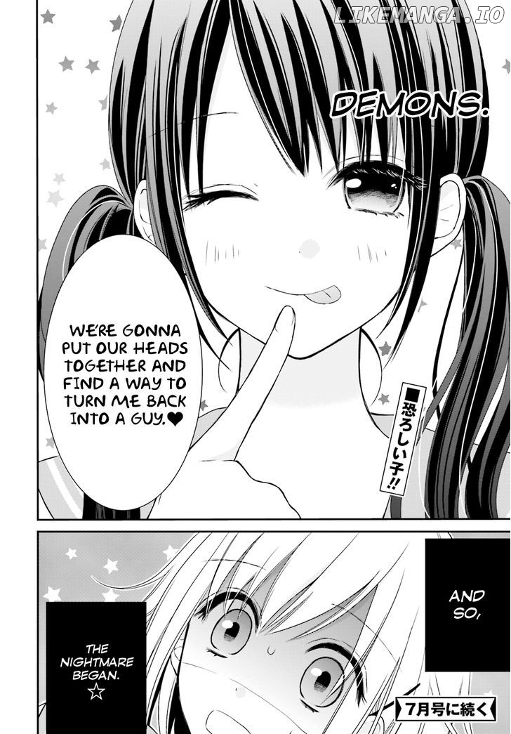 Yuri na Watashi to Akuma na Kanojo (?) chapter 1 - page 37