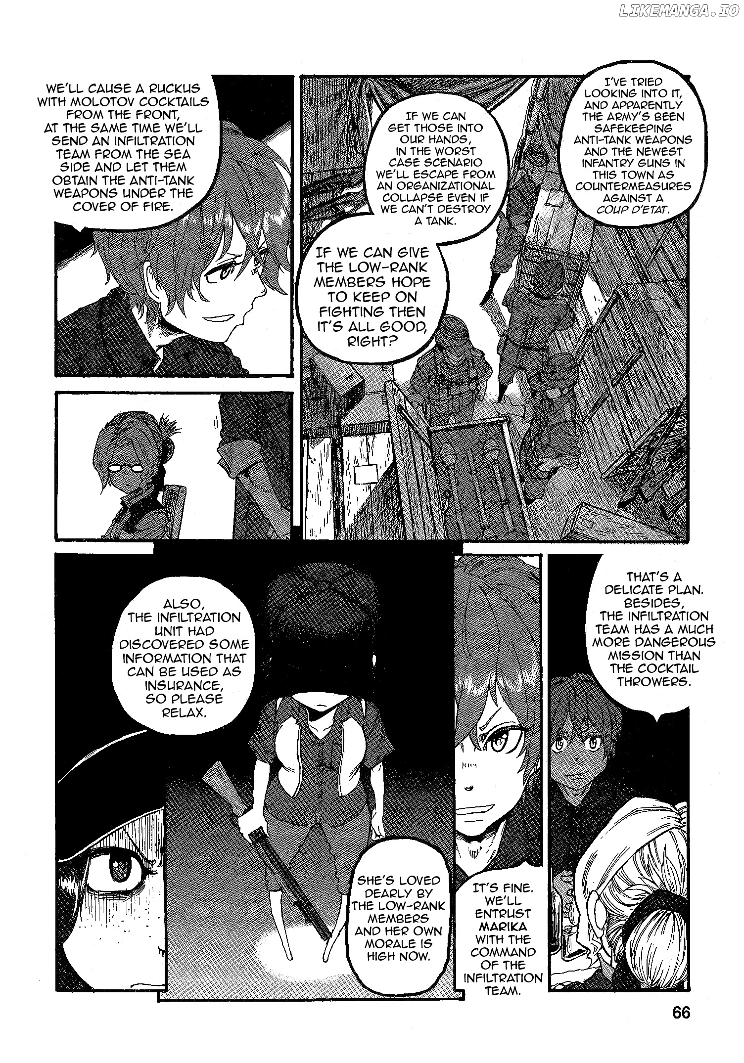 Groundless - Sekigan no Sogekihei chapter 15 - page 30