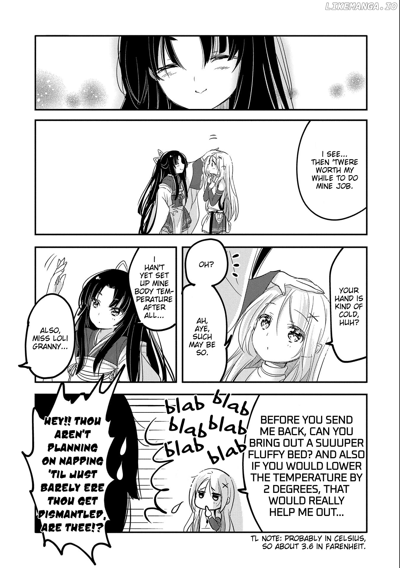 Tensei Kyuuketsuki-san wa Ohirune ga Shitai chapter 36 - page 21