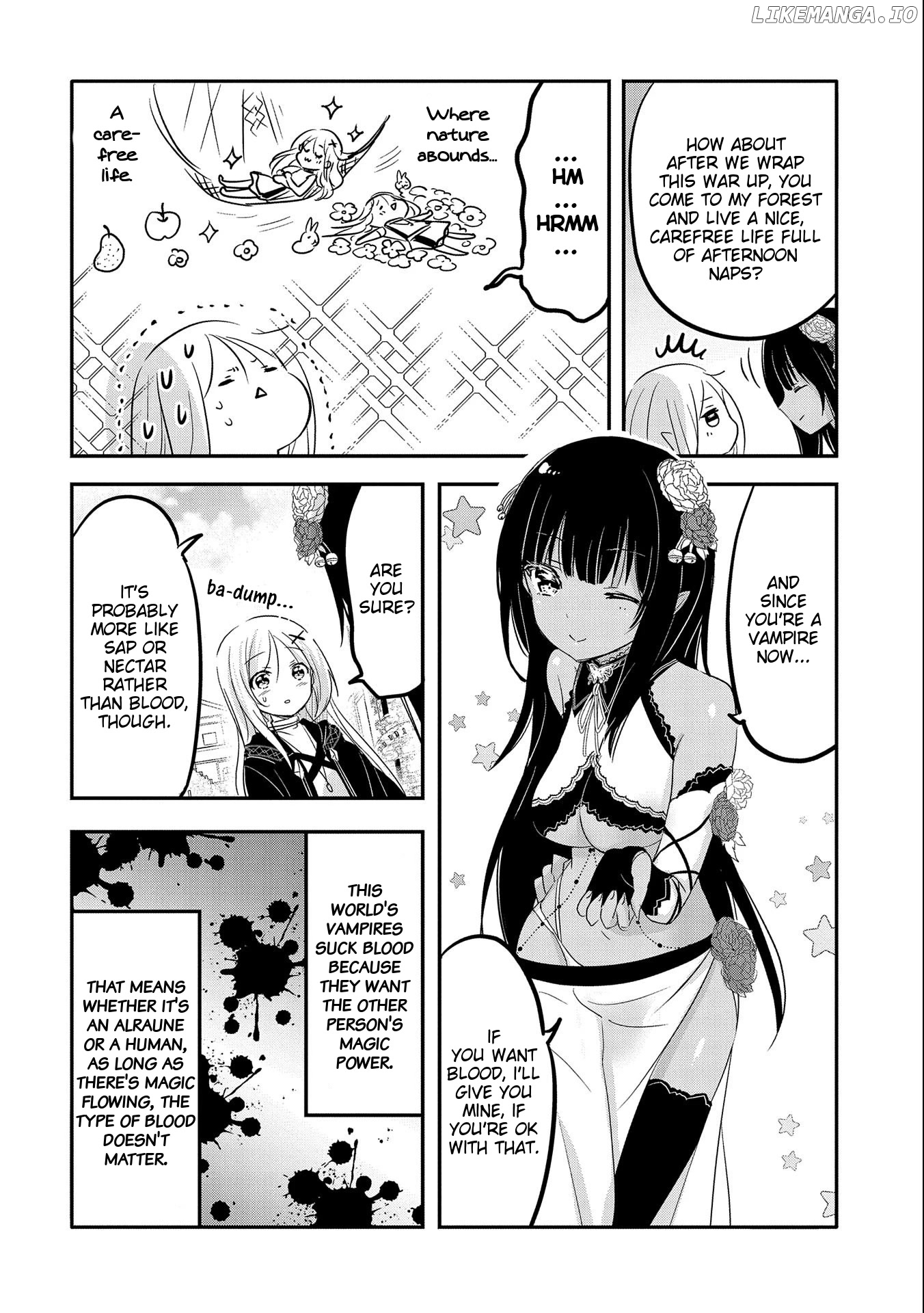 Tensei Kyuuketsuki-san wa Ohirune ga Shitai chapter 39 - page 6