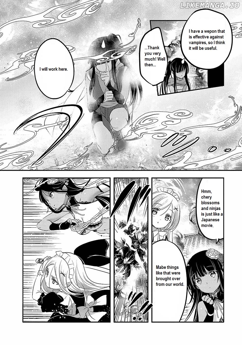 Tensei Kyuuketsuki-san wa Ohirune ga Shitai chapter 42 - page 31