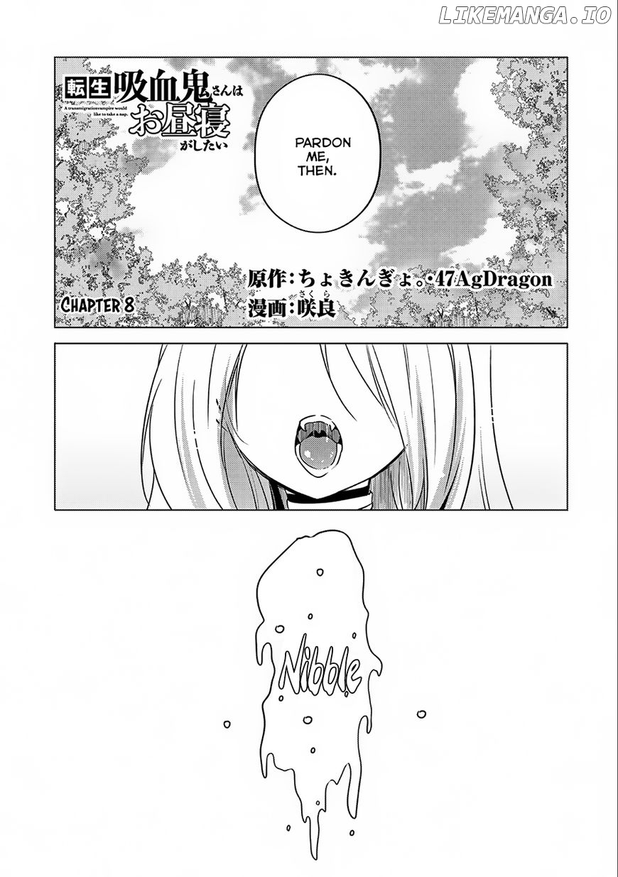 Tensei Kyuuketsuki-san wa Ohirune ga Shitai chapter 8 - page 2