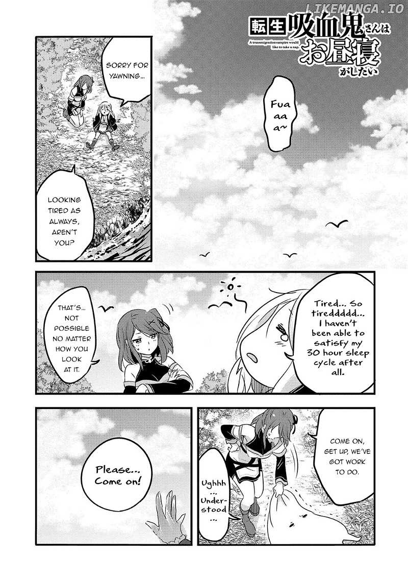 Tensei Kyuuketsuki-san wa Ohirune ga Shitai chapter 30 - page 2