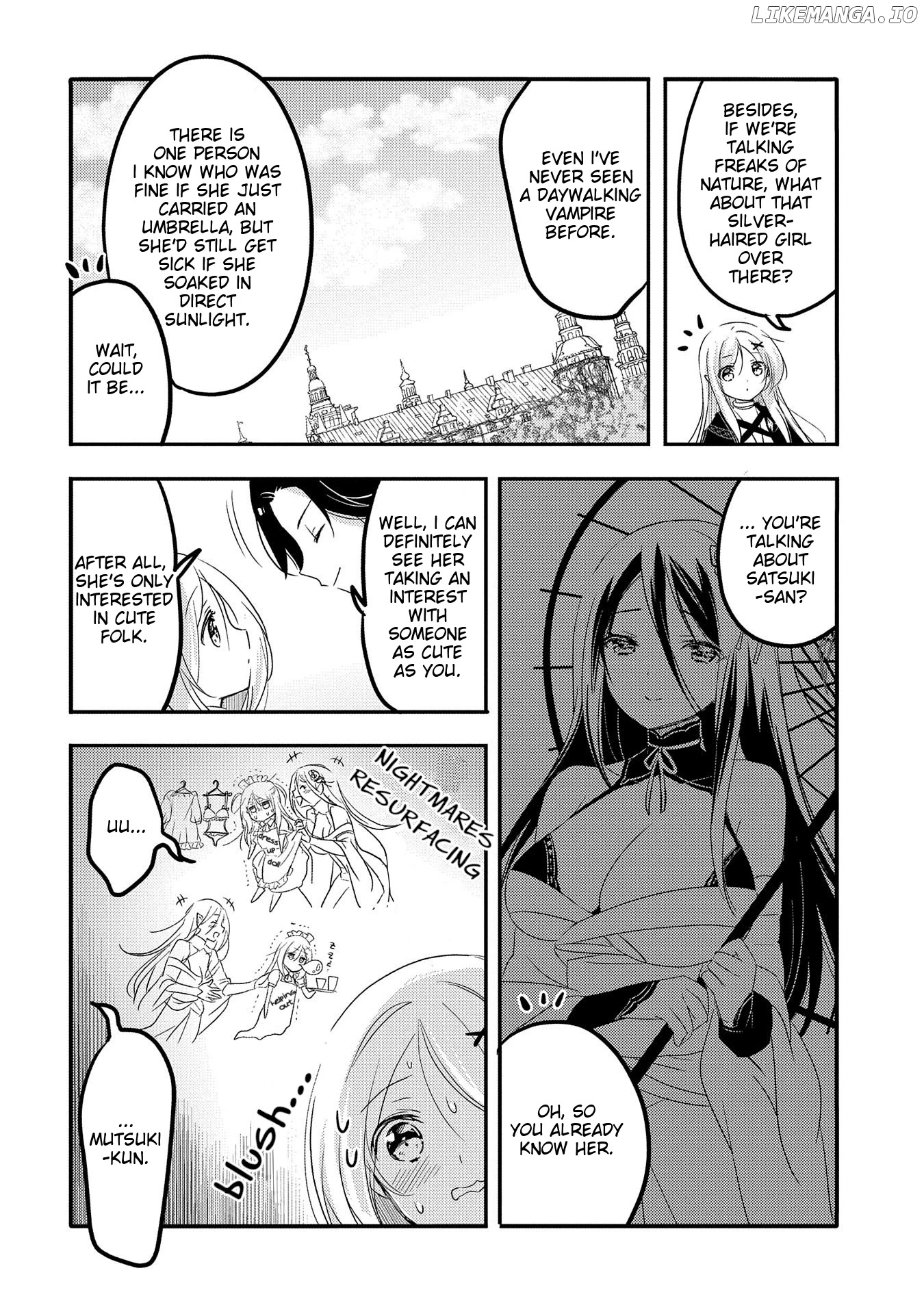 Tensei Kyuuketsuki-san wa Ohirune ga Shitai chapter 33 - page 8